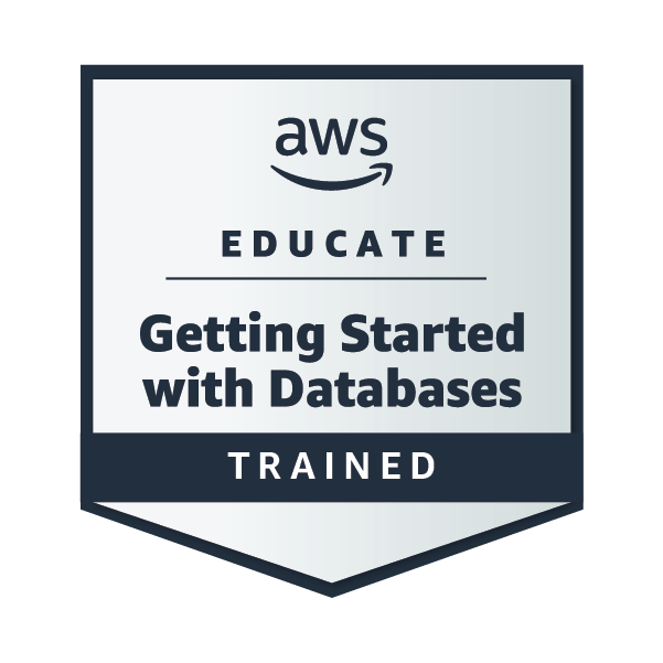 AWS Getting Started with Databases Badge